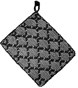 Lattice Potholder Pattern #9436