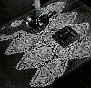 Night Table Doily Pattern #7767-A