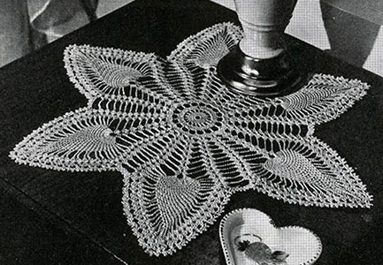 Six Pointed Doily Pattern #7769