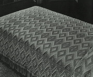 Crochet Bedspread Pattern #6133
