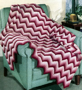 Chevron Afghan Pattern