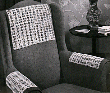 Silver Lace Chair Set Pattern #C-100