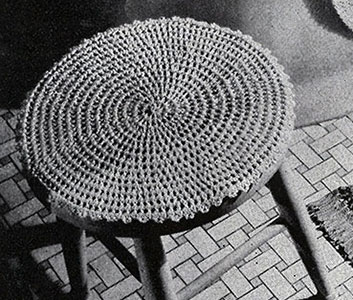 Stool Cover Pattern #245