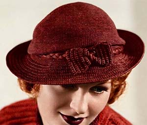 Brimmed Sport Hat Pattern #27