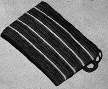 Striped Envelope Purse Pattern #260