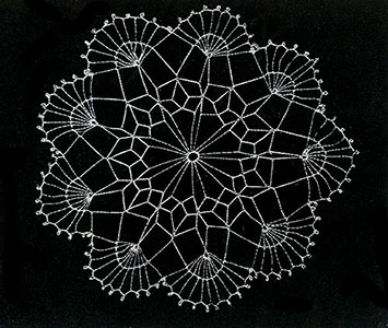 Spiders Web Doily Pattern #711