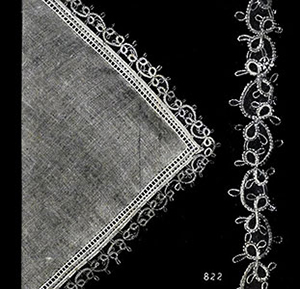 Handkerchief Edging Patterns #822