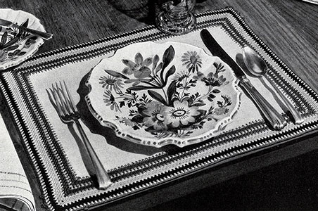 Italian Table Mats Pattern #71