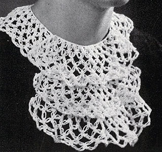 Knot Stitch Collar Pattern #51