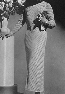 Chevron Stripe Dress Pattern #158