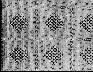 Crossbar Bedspread Pattern #616