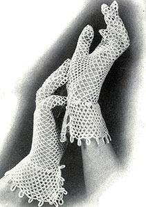 Lattice Loop Gloves Pattern #2075