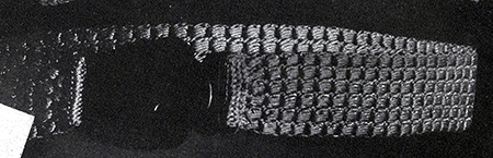Barette Stitch Belt Pattern #68