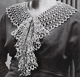 Cluster Collar and Jabot Pattern #2003
