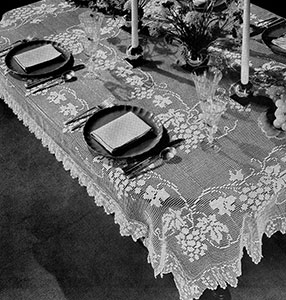 Grapevine Tablecloth Pattern #7045