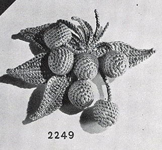 Cherries Boutonniere Pattern #2249
