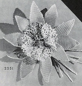 Giant Lily Boutonniere Pattern #2251