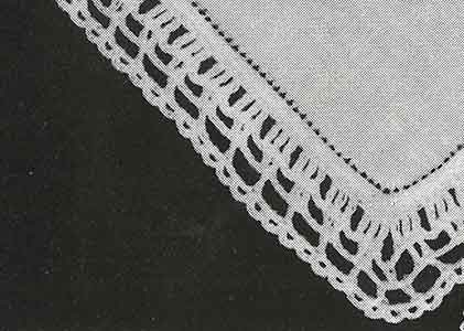 Handkerchief Edging Pattern, No. 8193