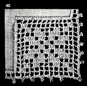 Crocheted Medallion Pattern #40