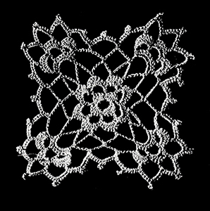 Crocheted Medallion Pattern #44