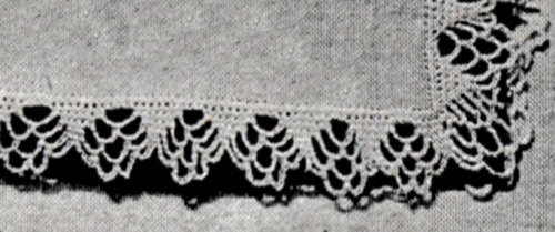 Handkerchief Edging Pattern #54