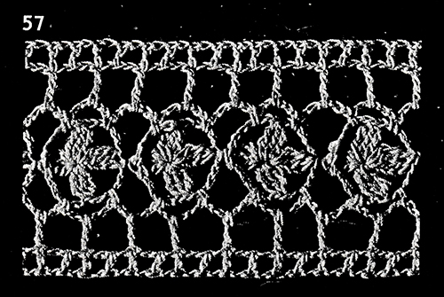 Crocheted Insertion Pattern #57