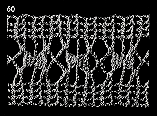 Crocheted Insertion Pattern #60