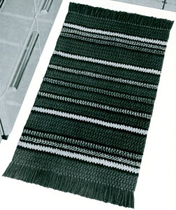 Regimental Stripes Rug Pattern