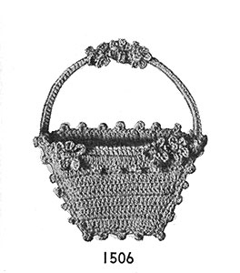 Sachet Basket Pattern #1506