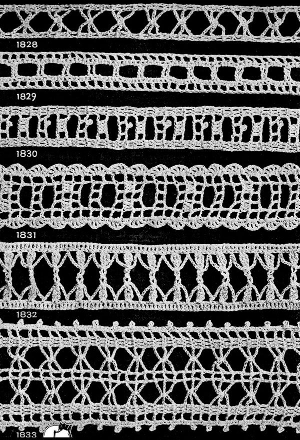 Crochet Beading Edging Patterns