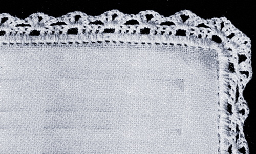 Handkerchief Edging Pattern #1819