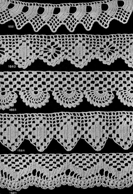 Crochet Edging Patterns for Many Uses