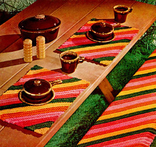 Picnic Table Set Pattern