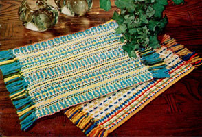 Woven Dish Cloth Mats Pattern
