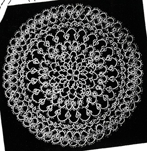 Tatted Doily Pattern #2208