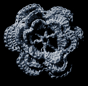 Irish Crochet Rose Pattern