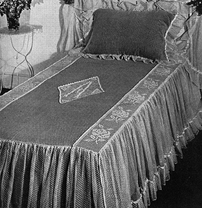 Hollywood Bedspread Pattern #3401