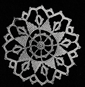 Reticella Medallion Pattern
