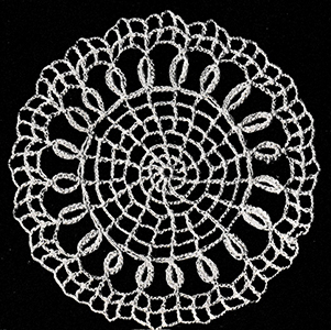 Large Round Medallion Pattern
