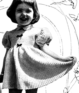 Crocheted Dress Pattern #5305
