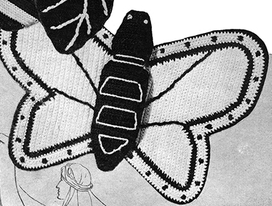 Butterfly Potholder Pattern #5504