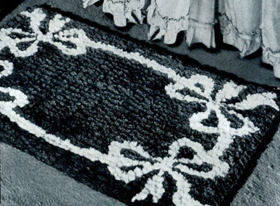 Bow Knot Rug Pattern