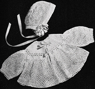 Infant's Crocheted Set Pattern #620