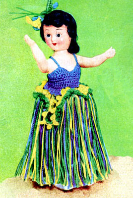South Sea Dancer Doll