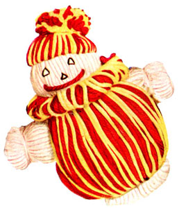 Red & Yellow Clown Doll