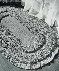 The Oval Loop Stitch Rug Pattern