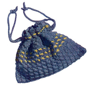 Drawstring Knitting Bag Pattern | Crochet Patterns