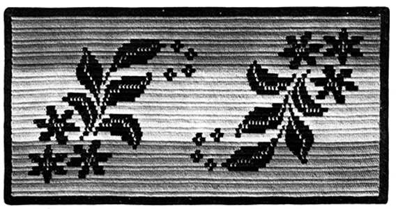 Crocheted Chenille Rug Pattern