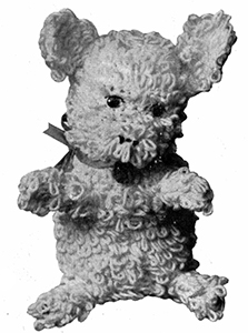 Fluffy Puppy Toy Pattern