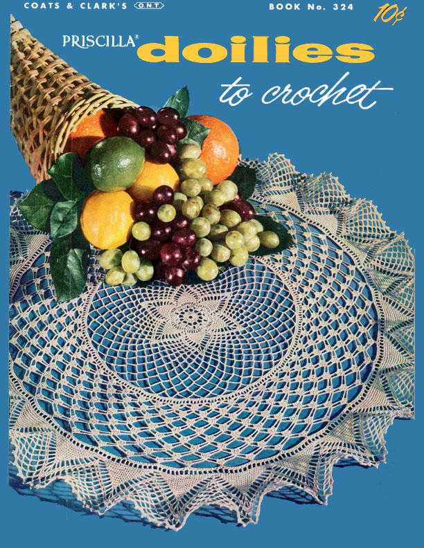 VTG ANTIQUE Pattern Books Doilies J&P Coats Clarks Pineapple Crochet CRAFTS